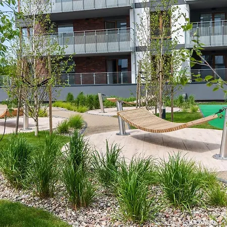 Seaside Mazowiecka Park - Wyjatkowy Na 7 Osob 2 Sypialnie, 2 Lazienki I Parking - Luxury Large With 2 Bedrooms, 2 Bathrooms And Parking