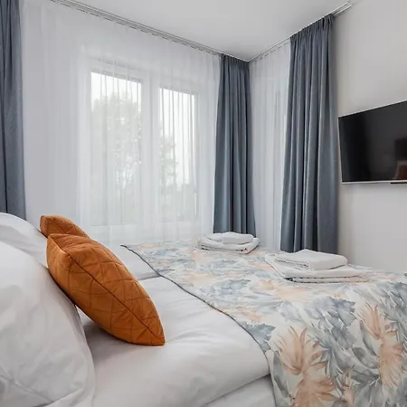 Apartment Seaside Mazowiecka Park - Wyjatkowy Na 7 Osob 2 Sypialnie, 2 Lazienki I Parking - Luxury Large With 2 Bedrooms, 2 Bathrooms And Parking