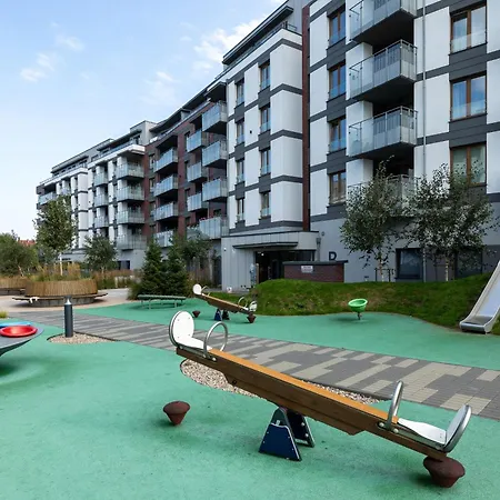 Apartmán Seaside Mazowiecka Park - Wyjatkowy Na 7 Osob 2 Sypialnie, 2 Lazienki I Parking - Luxury Large With 2 Bedrooms, 2 Bathrooms And Parking Kolobřeh